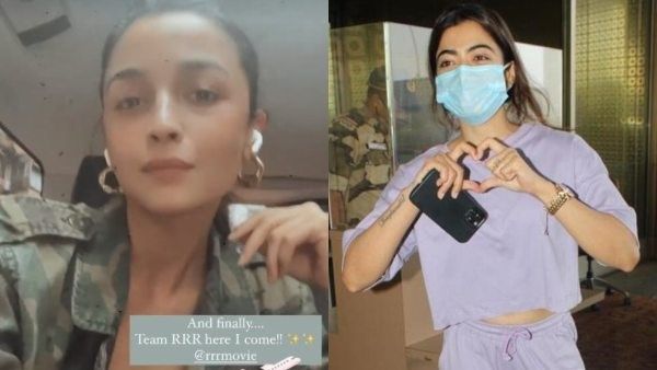 ಮುಂಬೈನಿಂದ ಹೈದರಾಬಾದ್‌ಗೆ ಬಂದ ಆಲಿಯಾ ಭಟ್-ರಶ್ಮಿಕಾ ಮಂದಣ್ಣ