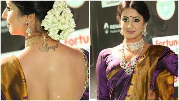 ಸಂಜನಾ ಬೆನ್ನಮೇಲೆ ಪ್ರೀತಿಯ ವ್ಯಕ್ತಿ ಹೆಸರು; ಟ್ಯಾಟೂ ಬಗ್ಗೆ ರಿವೀಲ್ ಮಾಡಿದ ನಟಿ