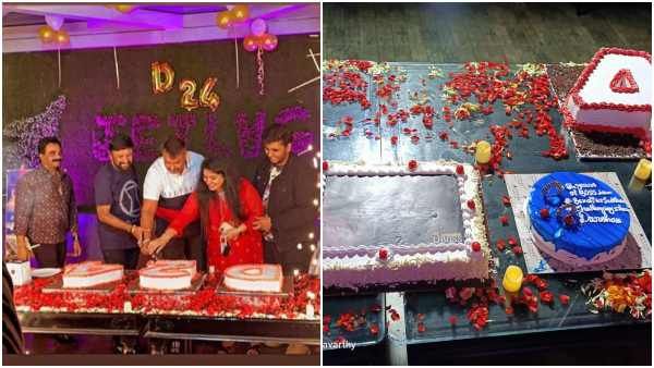 ಚಿತ್ರರಂಗದಲ್ಲಿ 24 ವರ್ಷ ಪೂರೈಸಿದ ದರ್ಶನ್: ಸ್ನೇಹಿತರ ಜೊತೆ ಸಂಭ್ರಮಾಚರಣೆ