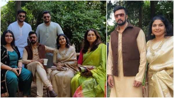 ಕುಟುಂಬದ ಮದುವೆ ಸಂಭ್ರಮದಲ್ಲಿ ಕಿಚ್ಚ ಸುದೀಪ್ ದಂಪತಿ; ಫೋಟೋ ವೈರಲ್