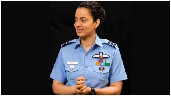 ಐಎಎಫ್ ಸಮವಸ್ತ್ರದಲ್ಲಿ ಕಾಣಿಸಿಕೊಂಡ ನಟಿ ಕಂಗನಾ ರಣಾವತ್