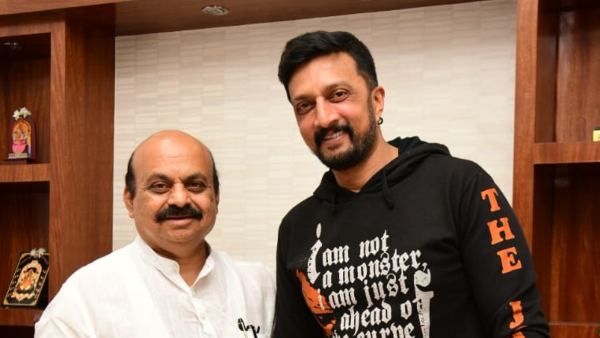 ಮುಖ್ಯಮಂತ್ರಿ ಬಸವರಾಜ ಬೊಮ್ಮಾಯಿಯನ್ನು ಭೇಟಿಯಾದ ಸುದೀಪ್