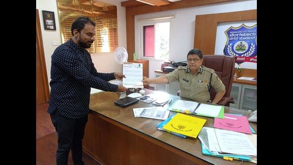 ಪ್ರಶಾಂತ್ ಸಂಬರ್ಗಿ ವಿರುದ್ಧ ಪೊಲೀಸ್ ಆಯುಕ್ತರಿಗೆ ದೂರು ನೀಡಿದ ಚಂದ್ರಚೂಡ್