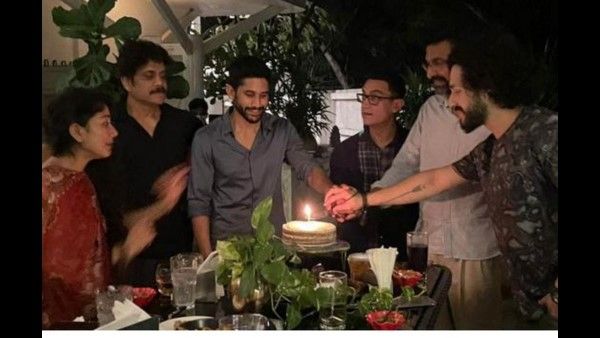 ನಾಗಾರ್ಜುನ ಮನೆಯಲ್ಲಿ ಆಮೀರ್ ಖಾನ್; ನಾಗ ಚೈತನ್ಯ-ಸಾಯಿ ಪಲ್ಲವಿ ಜೊತೆ ಡಿನ್ನರ್ ಪಾರ್ಟಿ