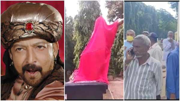 ಡಾ. ವಿಷ್ಣುವರ್ಧನ್‌ ಪ್ರತಿಮೆ ತೆರವುಗೊಳಿಸಿದ ಪೊಲೀಸರ ವಿರುದ್ಧ ಅಭಿಮಾನಿಗಳ ಆಕ್ರೋಶ