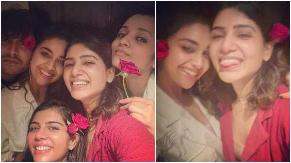 ವಿಚ್ಛೇದನ ವದಂತಿ ನಡುವೆ ತ್ರಿಷಾ, ಕೀರ್ತಿ ಸುರೇಶ್ ಜೊತೆ ಸಮಂತಾ ಮಸ್ತ್ ಪಾರ್ಟಿ: ಫೋಟೋ ವೈರಲ್