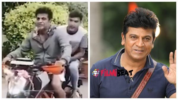 ಅಭಿಮಾನಿಯ ಹೊಸ ಬೈಕ್ ಹತ್ತಿ ಜಾಲಿ ರೈಡ್ ಮಾಡಿದ ಶಿವಣ್ಣ