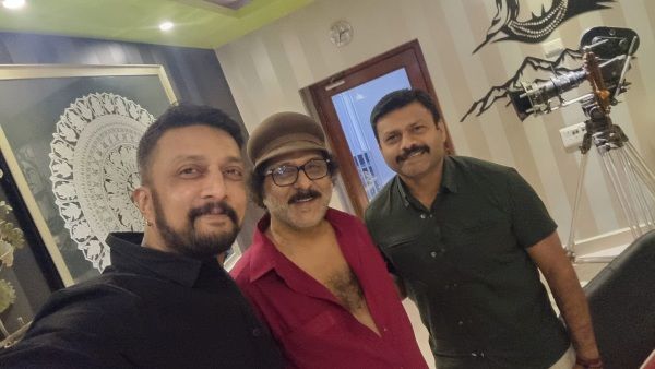 ನನ್ನ ದೊಡ್ಡ ಮಗನನ್ನು ಭೇಟಿಯಾದೆ: ಸೆಲ್ಫಿ ಹಂಚಿಕೊಂಡ ರವಿಚಂದ್ರನ್