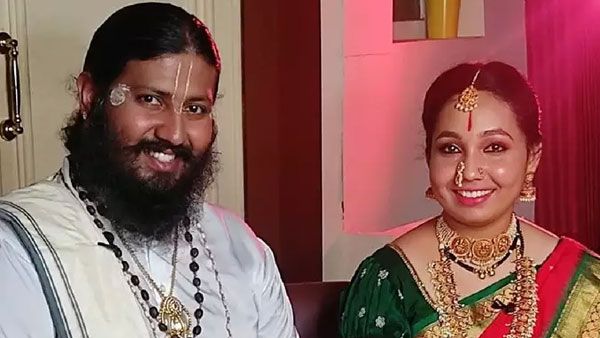 ಹಂಸಲೇಖ ವಿರುದ್ಧ ಆಕ್ರೋಶ ಹೊರಹಾಕಿದ ಸಮೀರ್ ಆಚಾರ್ಯ ಪತ್ನಿ ಶ್ರಾವಣಿ