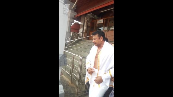 ಧರ್ಮಸ್ಥಳದಲ್ಲಿ ನಟ ದರ್ಶನ್: ಮಂಜುನಾಥ ಸ್ವಾಮಿ ದರ್ಶನ