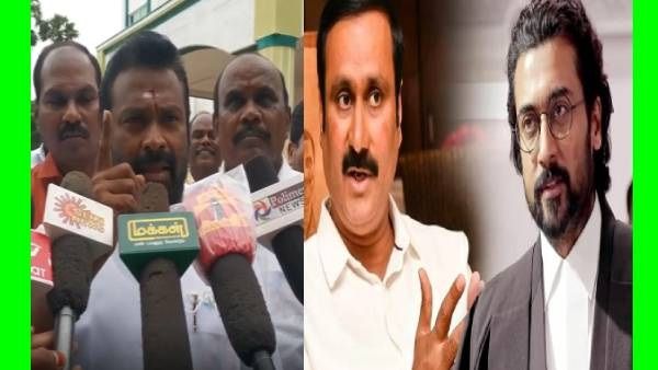 ಜೈ ಭೀಮ್ ವಿವಾದ: 'ಸೂರ್ಯನಿಗೆ ಒದ್ದು ಬುದ್ದಿ ಕಲಿಸಿ' ಎಂದವನ ವಿರುದ್ಧ ಕೇಸ್