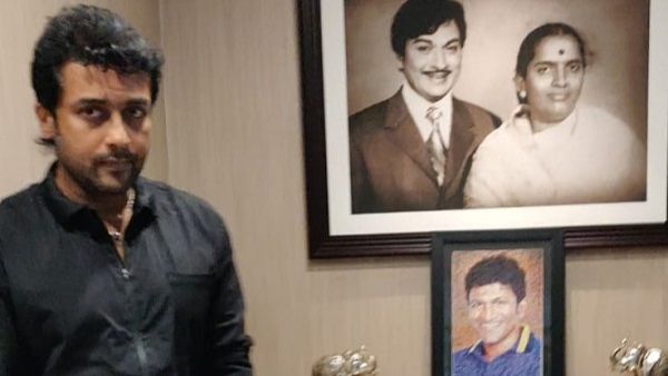 ಪುನೀತ್ ಅಗಲಿಕೆ ಸಹಿಸಲು ಆಗುತ್ತಿಲ್ಲ: ಅಪ್ಪು ಸಮಾಧಿ ಬಳಿ ತಮಿಳು ನಟ ಸೂರ್ಯ ಹೇಳಿಕೆ