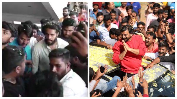 ಹಾಸನಕ್ಕೆ ಒಂದೇ ದಿನ ಇಬ್ಬರು ನಾಯಕ ನಟರು ಭೇಟಿ