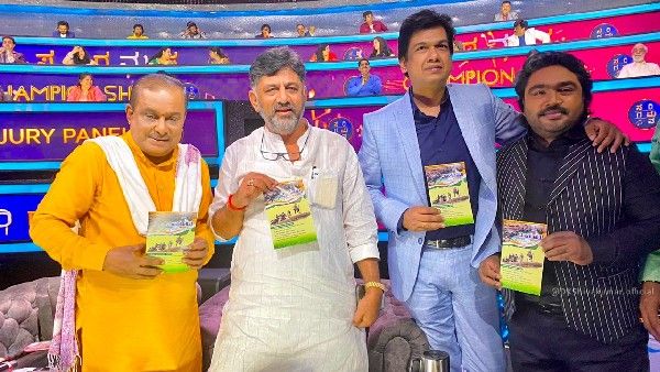 ಡಿ.ಕೆ.ಶಿವಕುಮಾರ್‌ ಜೊತೆ ಹೆಜ್ಜೆ ಹಾಕಲಿದ್ದಾರೆ ಹಂಸಲೇಖ