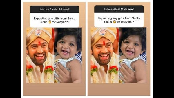 ಸಂತಾಕ್ಲಾಸ್ ಬಳಿ ಮಗನಿಗಾಗಿ ಮೇಘನಾ ಕೇಳಿದರು ಎಲ್ಲೂ ಸಿಗದ ಗಿಫ್ಟ್!