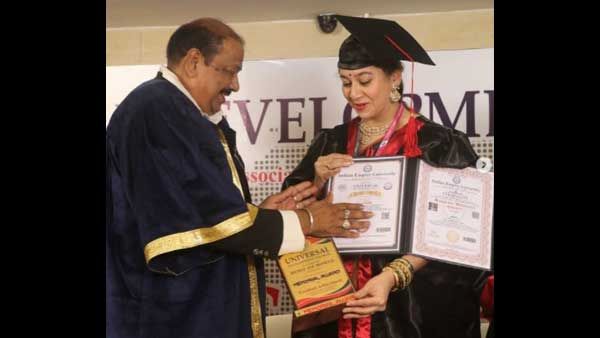 ನಟಿ ಸುಧಾರಾಣಿ ಇನ್ನುಮುಂದೆ ಡಾಕ್ಟರ್ ಸುಧಾರಾಣಿ!