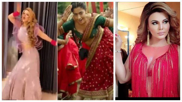 ರಶ್ಮಿಕಾಳಂತೆ 'ಸಾಮಿ ಸಾಮಿ' ಹಾಡಿಗೆ ಸೊಂಟ ಬಳುಕಿಸಿದ ರಾಖಿ ಸಾವಂತ್: ವಿಡಿಯೋ ವೈರಲ್