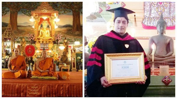 ಬುದ್ಧನ ಸಿದ್ಧಾಂತಗಳನ್ನುಅಧ್ಯಯನ ಮಾಡಲು ಬ್ಯಾಂಕಾಕ್‌ನಲ್ಲಿ ದೀಕ್ಷೆ ಪಡೆದ ಭಾರತದ ನಟ ಗಗನ್ ಮಲಿಕ್