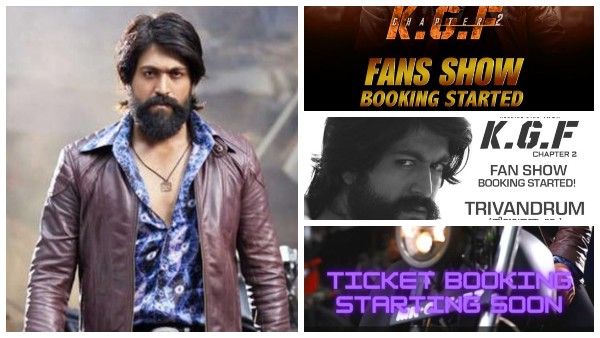 KGF 2 Advance Ticket Booking :1 ತಿಂಗಳು ಮೊದಲೇ ಶುರುವಾಯ್ತು KGF 2 ಟಿಕೆಟ್ ಬುಕ್ಕಿಂಗ್!