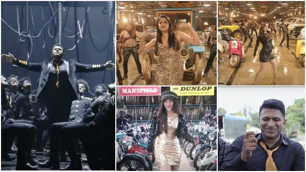 'ಜೇಮ್ಸ್' 'ಟ್ರೇಡ್‌ಮಾರ್ಕ್‌'ನಲ್ಲಿ ರಚಿತಾ, ಆಶಿಕಾ, ಶ್ರೀಲೀಲಾ ಭರ್ಜರಿ ಸ್ಪೆಪ್ಸ್