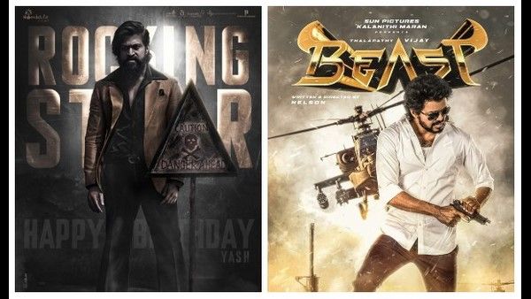 ಕನ್ನಡದ 'KFG 2' ಜೊತೆ ತಮಿಳಿನ 'ಬೀಸ್ಟ್' ಕ್ಲ್ಯಾಶ್: ಗೆಲ್ಲೋರು ಯಾರು?