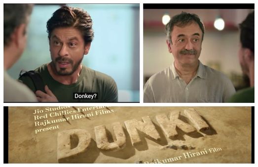 ಶಾರುಖ್ ಖಾನ್ ಹೊಸ ಸಿನಿಮಾ 'ಡಂಕಿ', ರಾಜ್‌ಕುಮಾರ್ ಹಿರಾನಿ ಸಾರಥ್ಯ!