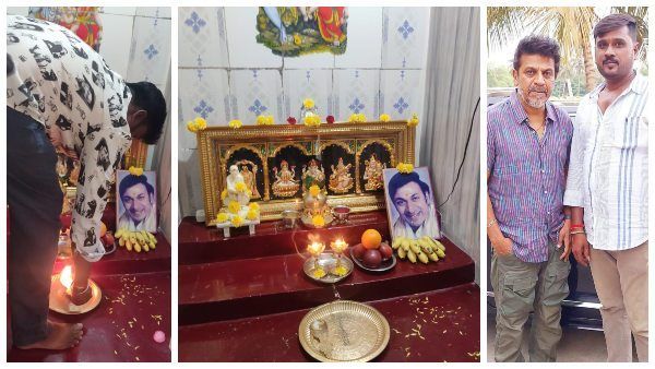 ವರನಟನಿಗೆ ವರ್ಷಪೂರ್ತಿ ಪೂಜಿಸುವ ಅಪ್ಪಟ ಅಭಿಮಾನಿ ಚನ್ನಪಟ್ಟಣದ ನಾಗೇಶ್