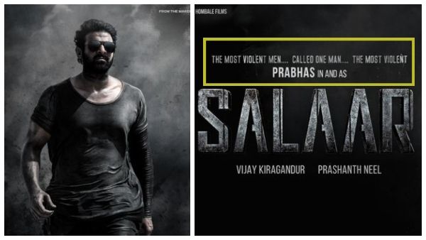 ವೈಲೆನ್ಸ್.. ವೈಲೆನ್ಸ್.. ವೈಲೆನ್ಸ್: 'ಸಲಾರ್'ನಲ್ಲಿ ಪ್ರಭಾಸ್ ಫುಲ್ ವೈಲೆನ್ಸ್!