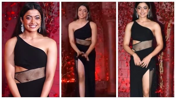 ಕರಣ್ ಬರ್ತ್‌ಡೇ ಪಾರ್ಟಿ: ಥೈ ಸ್ಲಿಟ್ ಡ್ರೆಸ್‌ನಿಂದ ಪೇಚಿಗೆ ಸಿಲುಕಿದ ರಶ್ಮಿಕಾ ಮಂದಣ್ಣ!