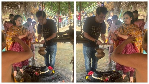 ಶಿರಸಿ ಸಹಸ್ರಲಿಂಗ ದೇವಸ್ಥಾನದಲ್ಲಿ ಪತ್ನಿ ಜೊತೆಗೆ ಶಿವರಾಜ್ ಕುಮಾರ್!