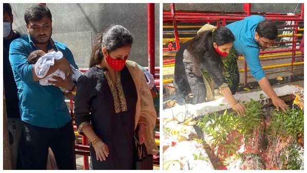 ಮಕ್ಕಳ ಜೊತೆ ಅಣ್ಣಮ್ಮ ದೇವಸ್ಥಾನದಲ್ಲಿ ಹರಕೆ ತೀರಿಸಿದ ನಟಿ ಅಮೂಲ್ಯ!