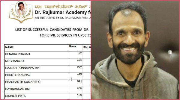ಡಾ.ರಾಜ್​ಕುಮಾರ್ ಅಕಾಡೆಮಿಯಿಂದ 8 ಮಂದಿ ಯುಪಿಎಸ್‌ಸಿ ಪಾಸ್: ಯಾರ ರ್‍ಯಾಂಕ್ ಎಷ್ಟು?