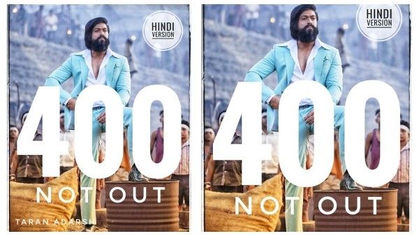 'ಕೆಜಿಎಫ್ 2' ಹಿಂದಿ: 400 ಕೋಟಿ ರೂ. ಗಳಿಕೆ ನಾಟ್ ಔಟ್!