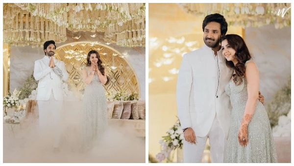 ಅದ್ಧೂರಿಯಾಗಿ ನಡೆದ ನಿಕ್ಕಿ-ಆದಿ ಅರತಕ್ಷತೆ: ಪೋಟೋಗಳು ವೈರಲ್