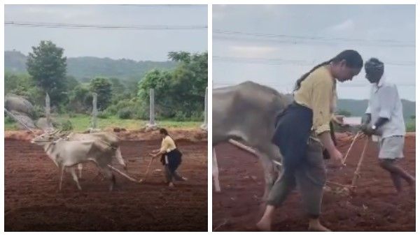 ನೇಗಿಲು ಹಿಡಿದು ಉಳುಮೆಗೆ ಇಳಿದ ಹಿರಿಯ ನಟಿ ಶ್ರುತಿ : ರಿಯಾಲಿಟಿ ಶೋ ಗತಿಯೇನು?