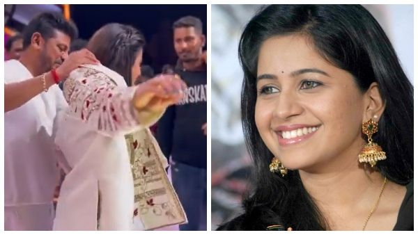 ನಿರೂಪಕಿ ಅನುಶ್ರೀಗೆ ಉಡುಗೊರೆ ನೀಡಿದ ಶಿವಣ್ಣ