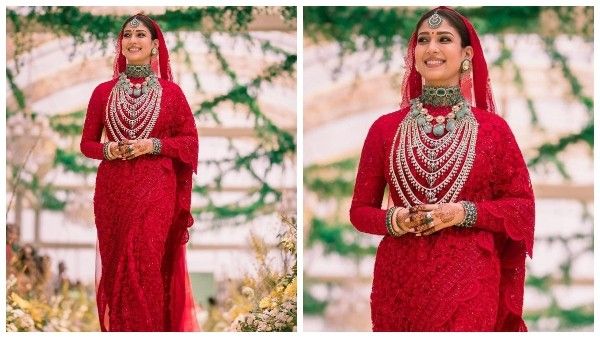 ನಯನತಾರ 'ಕೆಂಪು ಸೀರೆ' ರಹಸ್ಯ: ಸೀರೆಗಿದೆ ಹೊಯ್ಸಳರ ನಂಟು?