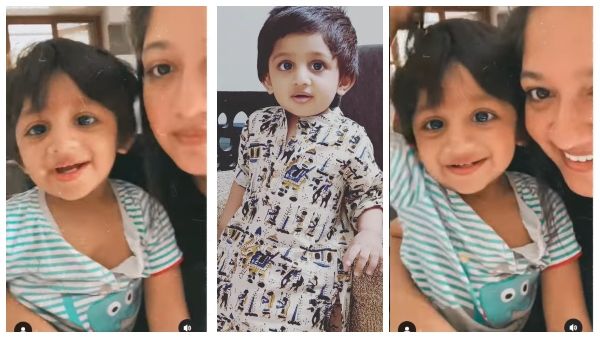 'ಅಮ್ಮ' ಎನ್ನು ಅಂದರೆ 'ಅಪ್ಪಾ' ಎಂದ ರಾಯನ್: ಕ್ಯೂಟ್ ವಿಡಿಯೋ ಹಂಚಿಕೊಂಡ ಮೇಘನಾ