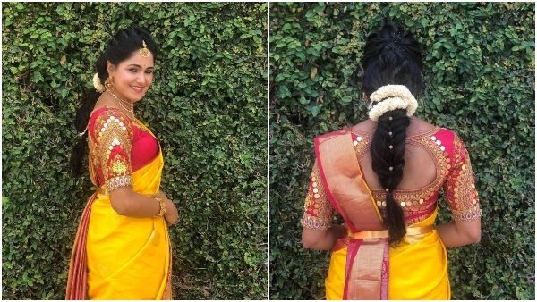 ಮೋಕ್ಷಿತಾ ಪೈ: ಪಾರು ತೊಟ್ಟ ಈ ಬ್ಲೌಸ್ ಬೆಲೆ 12 ಸಾವಿರವಂತೆ: ರೆಡಿಯಾಗಿದ್ದು ಎಲ್ಲಿ?