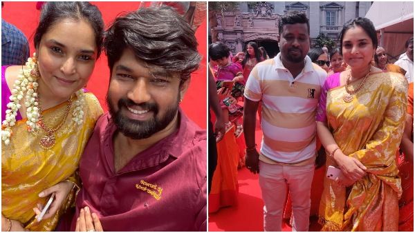 ನಟಿ ಕಾವ್ಯಾ ಶಾ ಮದುವೆಯಲ್ಲಿ ಮಿಂಚಿದ ಮೋಹಕ ತಾರೆ: ಅಪ್ಪು ಅಭಿಮಾನಿ ಜೊತೆ ಸ್ಪೆಲ್ಫಿ!