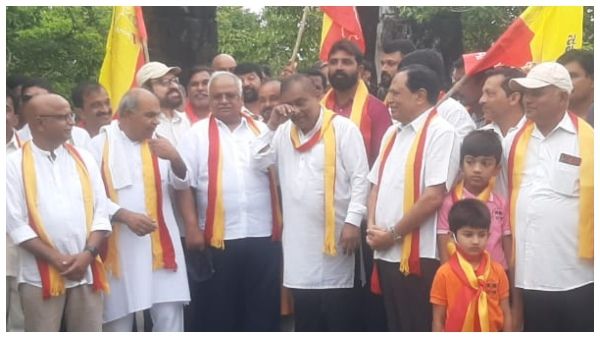 ಕುಪ್ಪಳ್ಳಿಯಲ್ಲಿ ನಿಂತು ಕಹಳೆ ಊದಿದ ಹಂಸಲೇಖ: ''ಹೋರಾಟ ಶುರು''