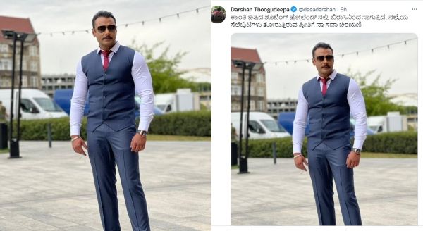 'ಕ್ರಾಂತಿ' ಪೋಲ್ಯಾಂಡ್ ಶೂಟಿಂಗ್ ಬಗ್ಗೆ ದರ್ಶನ್ ಟ್ವೀಟ್: ಫ್ಯಾನ್ಸ್‌ಗೆ ಋಣಿ ಎಂದ ದಾಸ!