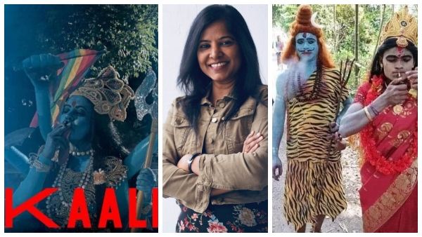 ಕಾಳಿ ಬಳಿಕ ಈಗ ಶಿವ-ಪಾರ್ವತಿ ಧೂಮಪಾನ ಮಾಡುತ್ತಿರುವ ಚಿತ್ರ ಹಂಚಿಕೊಂಡ ನಿರ್ದೇಶಕಿ