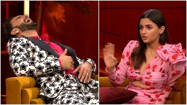 'ಫಸ್ಟ್ ನೈಟ್' ಬಗ್ಗೆ ಆಲಿಯಾ ಭಟ್ ಮಾತು: ನಕ್ಕು ಸುಸ್ತಾದ ಕರಣ್-ರಣ್ವೀರ್ ಸಿಂಗ್