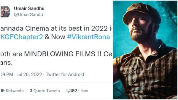 'ವಿಕ್ರಾಂತ್ ರೋಣ' ಮೊದಲ ವಿಮರ್ಶೆ: ಪ್ಯಾನ್ ಇಂಡಿಯಾ ಸಿನಿಮಾದ ಹೈಲೈಟ್ ಏನು?