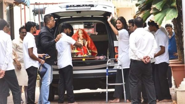 ಶಿಲ್ಪಾ ಶೆಟ್ಟಿ ಮನೆ ಬಂದ ಸುಂದರ ಗಣಪ!