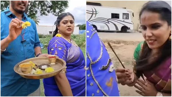 ಮಹಿಳೆಯರೆಲ್ಲರೂ ಅರಿಶಿನ-ಕುಂಕುಮ ಹಿಡಿದು ಆಂಕರ್ ಶಾಲಿನಿಗೆ ಪೂಜೆ ಮಾಡಿದ್ಯಾಕೆ?