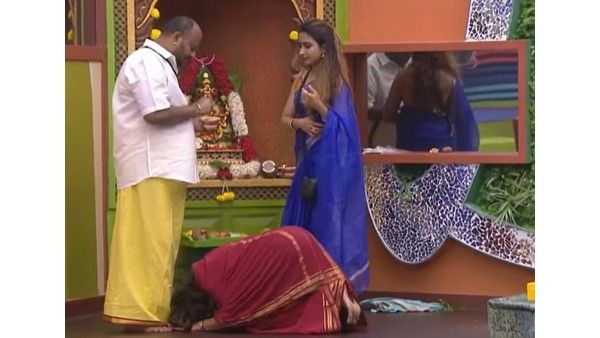 ಬಿಗ್‌ಬಾಸ್ ಮನೆಯಲ್ಲಿ ಗಣೇಶ ಚತುರ್ಥಿ: ಗುರೂಜಿ ಆಶೀರ್ವಾದ ಪಡೆದ ಮನೆ ಮಂದಿ