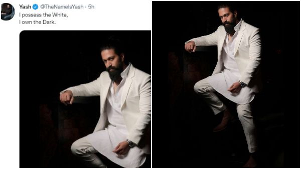 'ಕತ್ತಲು ನನ್ನ ಸ್ವಂತ': ಮುಂದಿನ ಸಿನಿಮಾ ಬಗ್ಗೆ ದೊಡ್ಡ ಸಿಗ್ನಲ್ ಕೊಟ್ರಾ ಯಶ್?