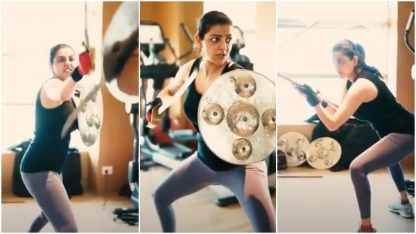 ಕತ್ತಿ, ಗುರಾಣಿ ಹಿಡಿದ ಕಾಜಲ್ ಅಗರ್‌ವಾಲ್: ಇಂತಹ ಸಾಹಸ ಯಾಕೆ ?